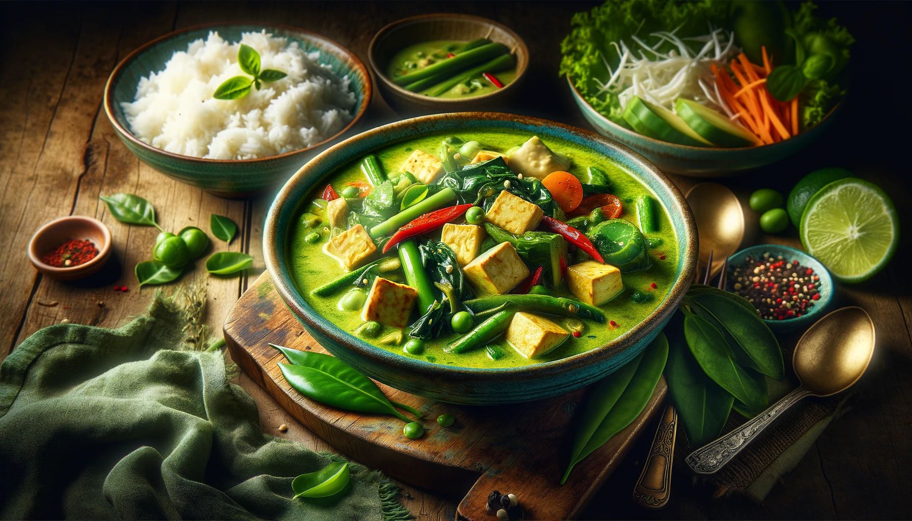 vegan thai green curry