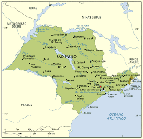 mapa de sao paulo