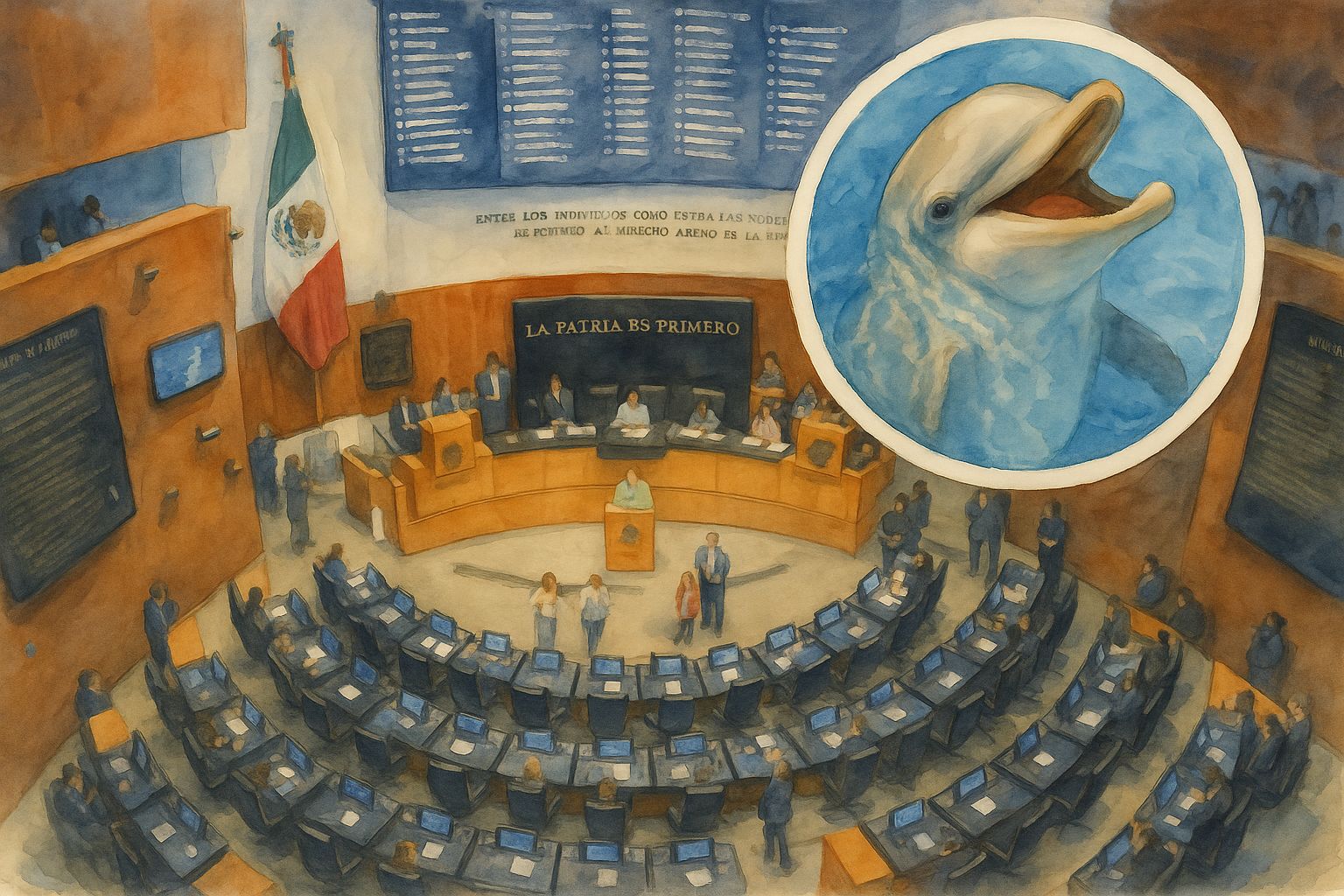 congresso mexicano aprova lei anti paque com cetaceos