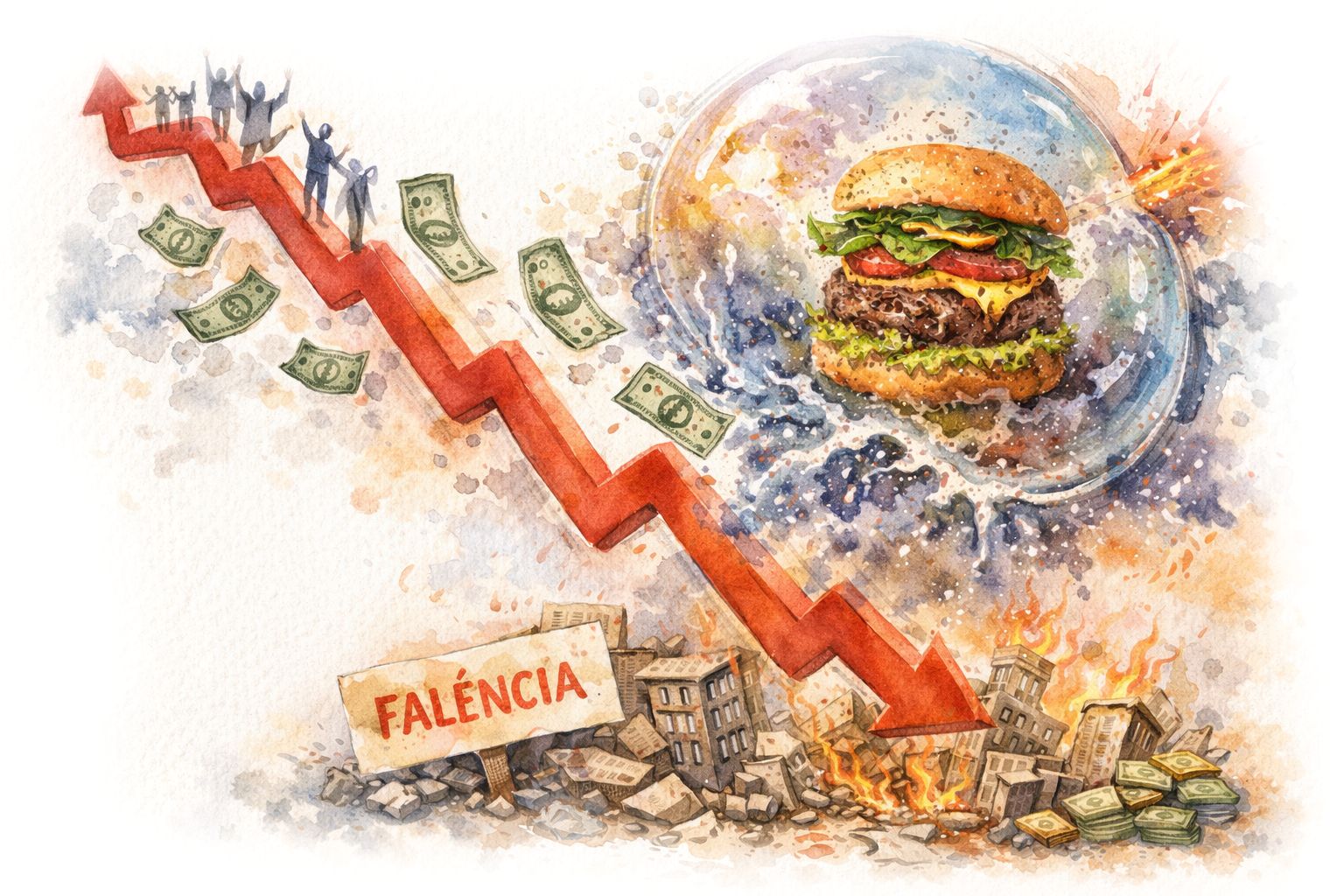 estouro da bolha vegana