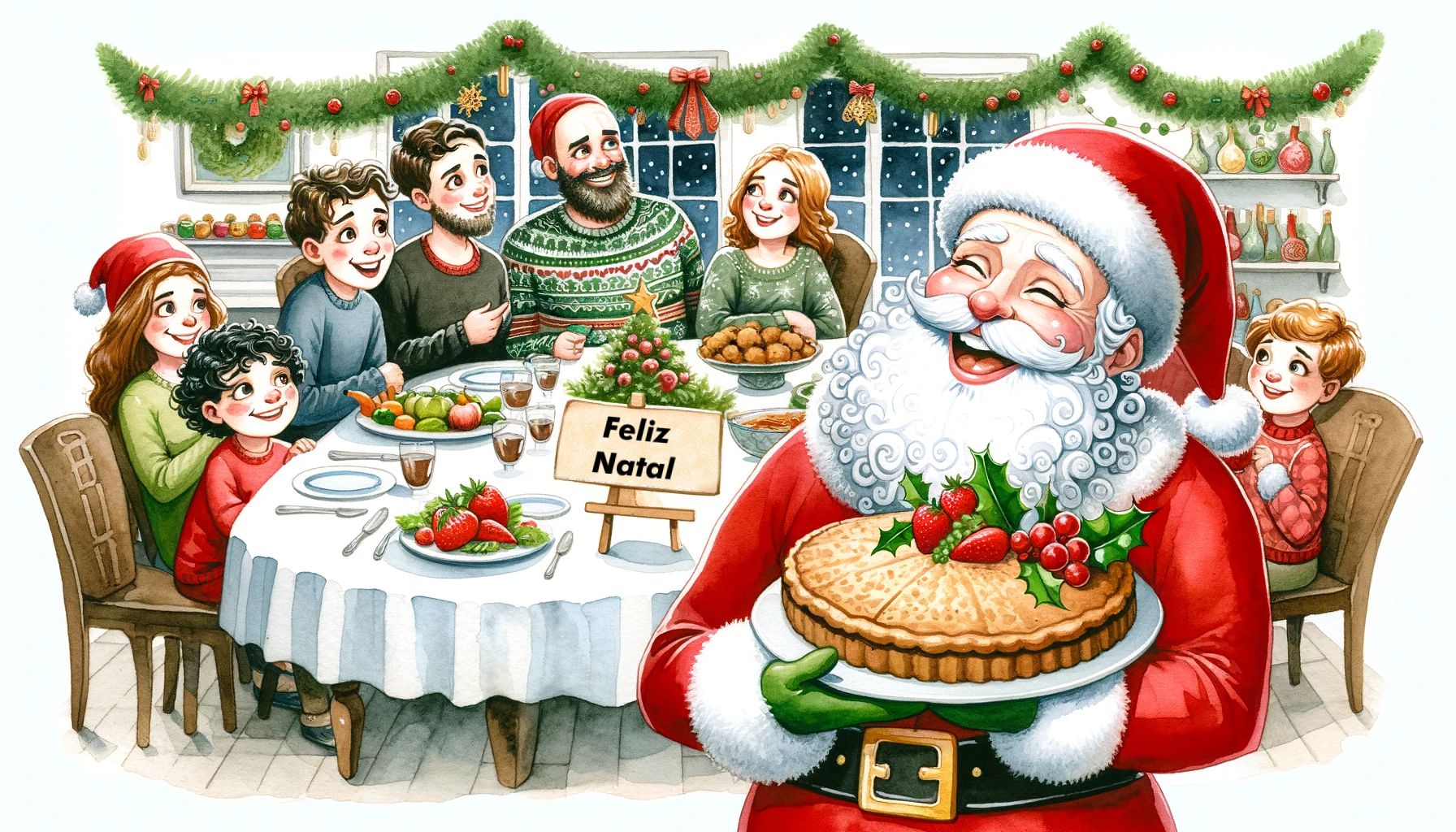 natal vegano feliz