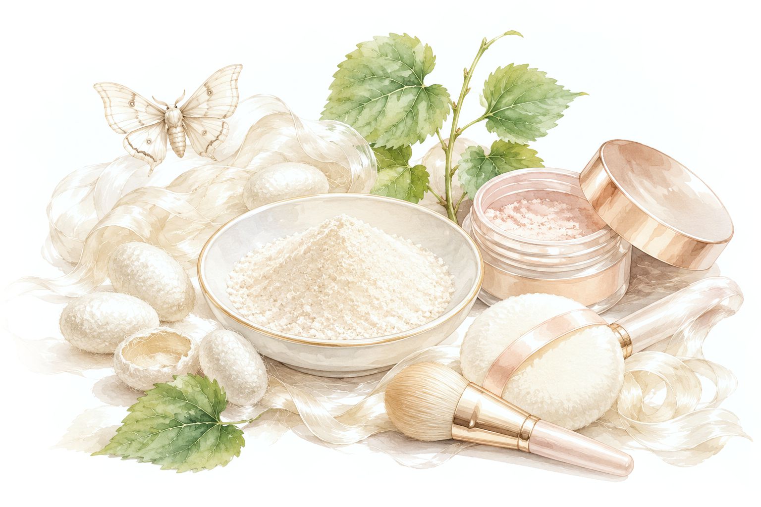 Pó de Seda (Silk Powder.)