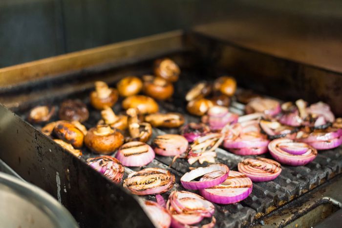 grilled onions