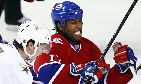 Jogador de Hockey Vegano dedica gool as vitimas do Haiti