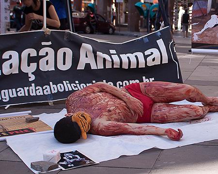 Vanguarda Abolicionista promove mais uma Sexta-feira Sem Pele em Porto Alegre