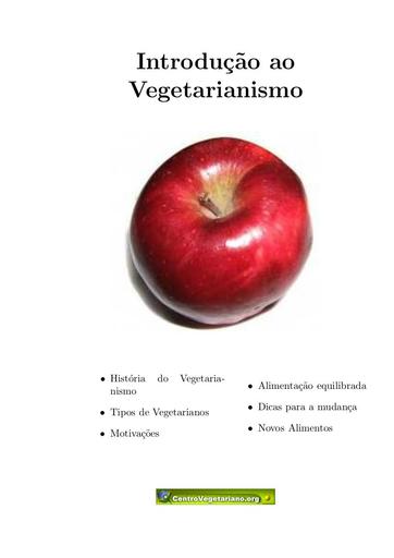 Livro de Introdução ao Vegetarianismo