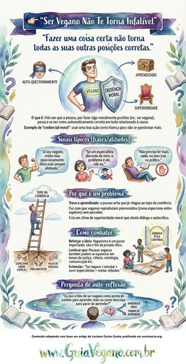 Ser Vegano não te torna Infalível