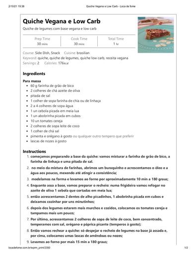 23. Quiche Vegana e Low Carb Autor Loca de fome.pdf