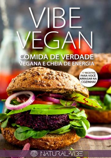 Livro Receitas vibe vegan Comida de Verdade Vegana