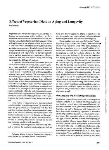 Effects of Vegetarian Diets on Aging and Longevity.pdf