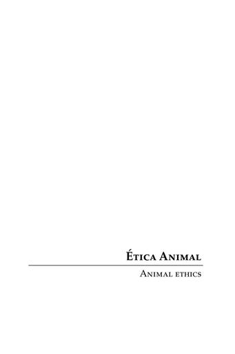 Animais Não Humanos: Os Novos Sujeitos De Direito
